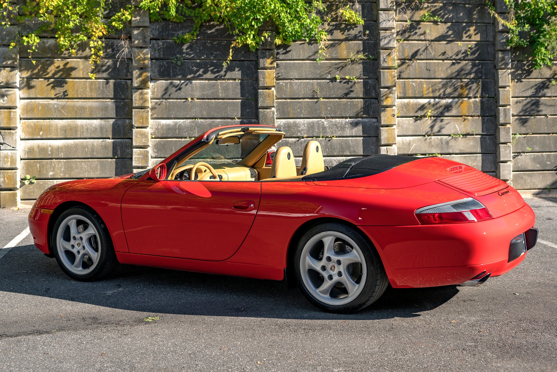 Auto, Porsche 911 Turbo, Roadster, Coupé, Jahr 2000-, rot